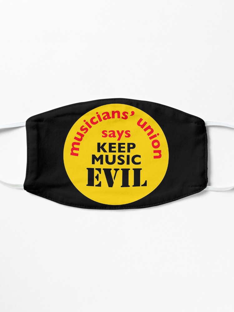 Alternate view of NDVH Keep Music Evil Mask