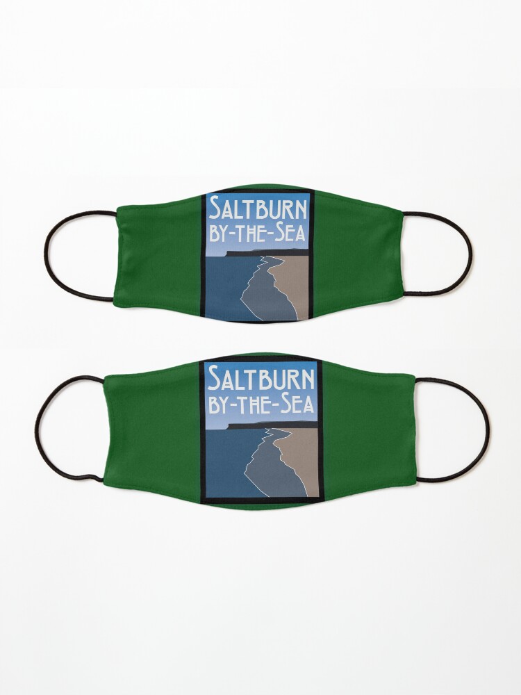 Alternate view of NDVH Saltburn Beach - Art Deco Mask