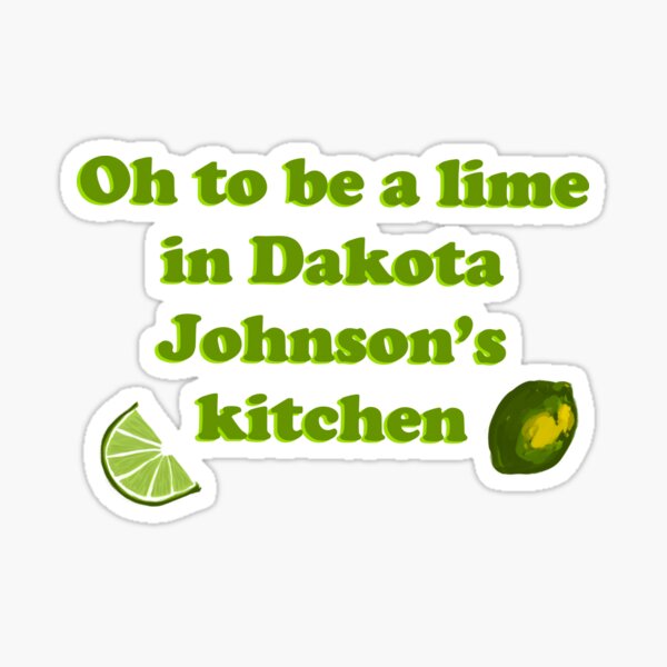 Item preview, Oh to be a lime in Dakota Johnson’s kitchen designed and sold by clara-otto.