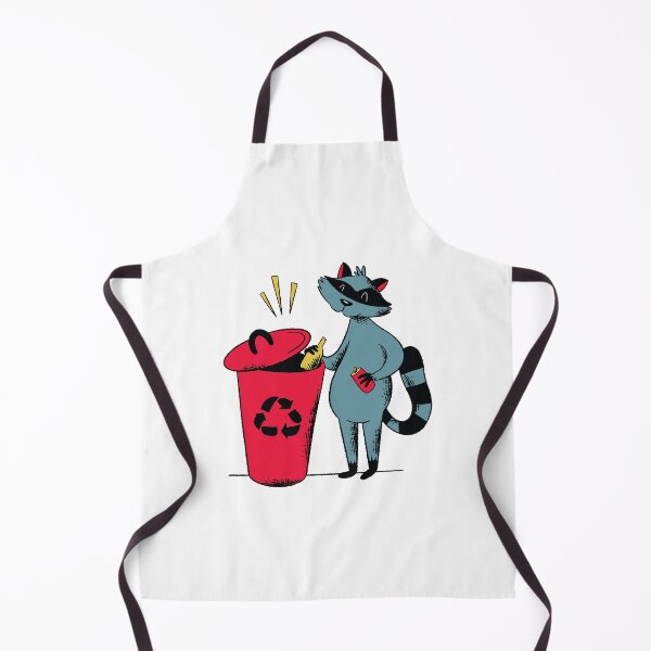 Item preview, Raccoon trash recycling designed and sold by DerSenat.