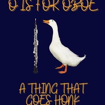 Artwork thumbnail, O is for Oboe by DesignsofNote