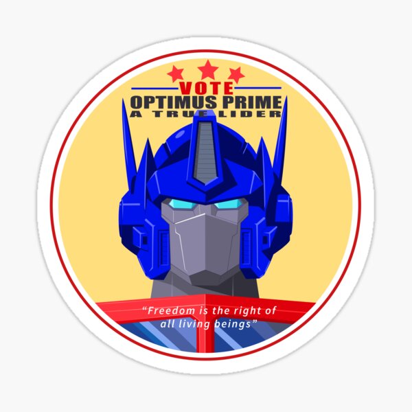 Item preview, Vote for Optimus Prime designed and sold by serjdigital.
