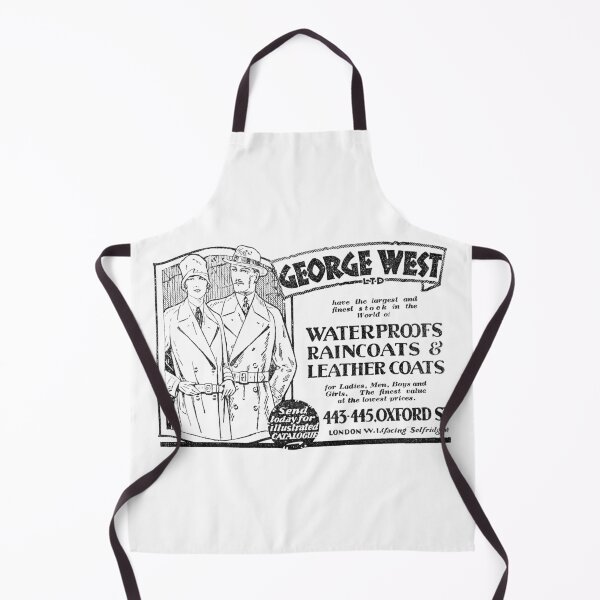 Item preview, George West Ltd. - Waterproofs, Raincoats & Leather Coats - 1929 Vintage Advert designed and sold by BASlade93.