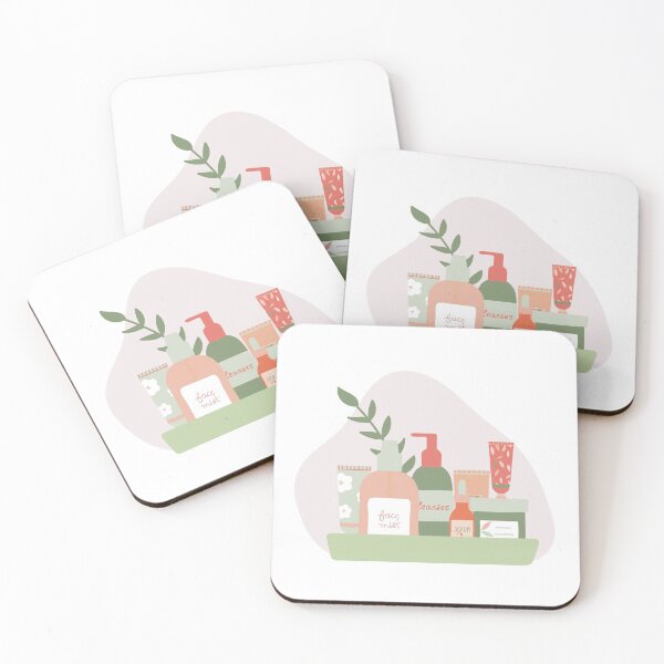 Item preview, Organic Skincare Products on a Tray designed and sold by Aysel's Designs.