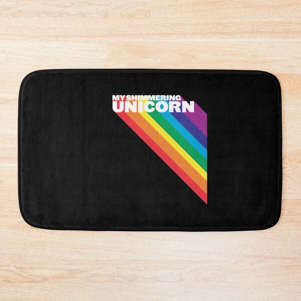 Item preview, Vintage Retro 70s 80s Style Rainbow My Shimmering Unicorn designed and sold by NoveltyMerch.