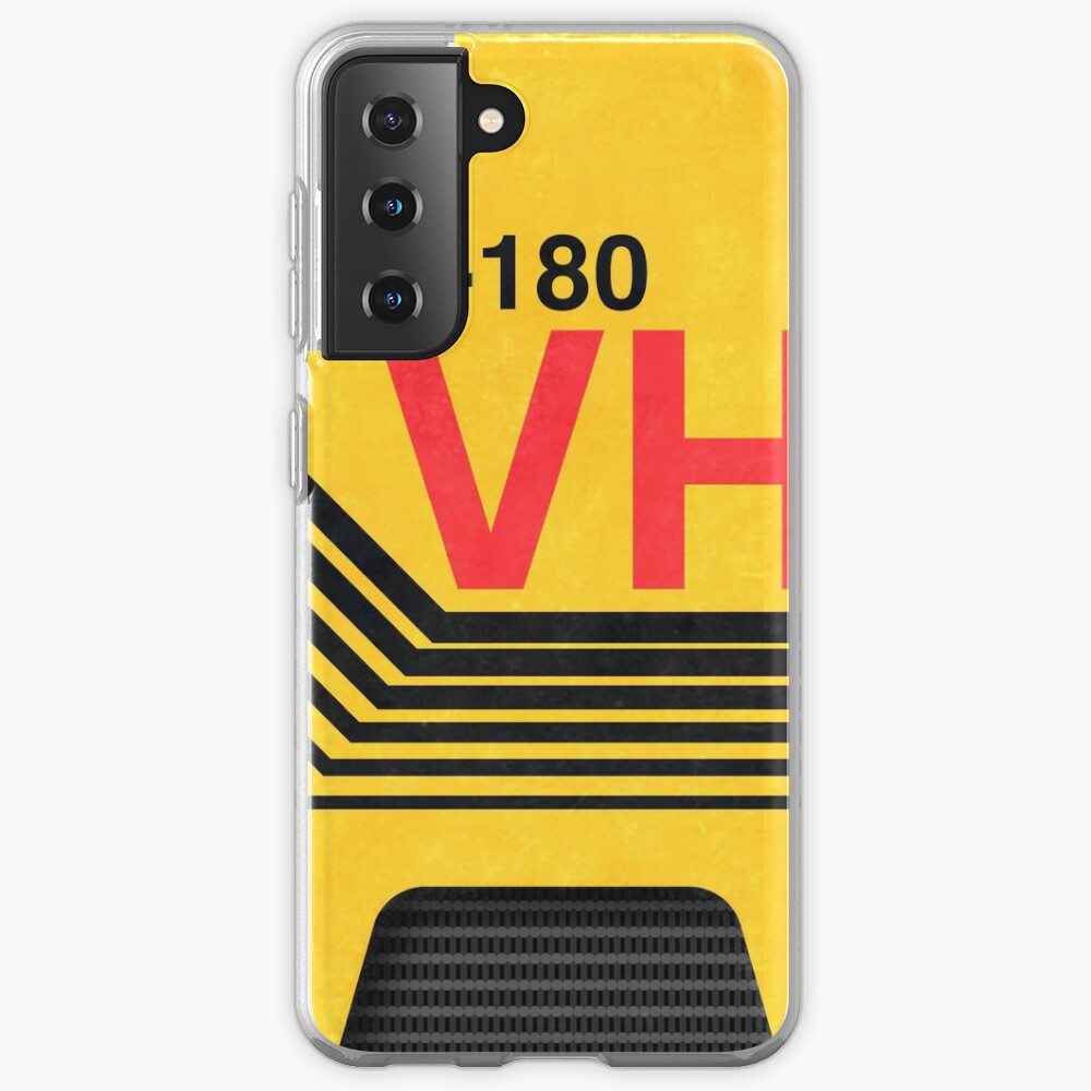vhs blank cover art Case & Skin for Samsung Galaxy