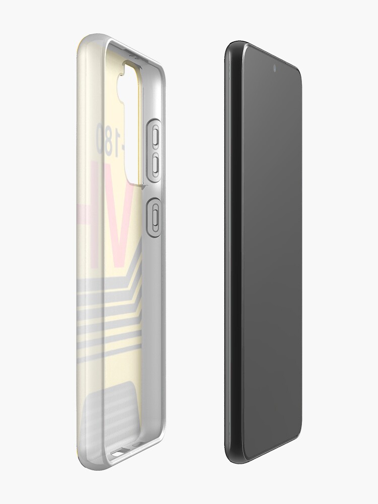 Alternate view of vhs blank cover art Case & Skin for Samsung Galaxy