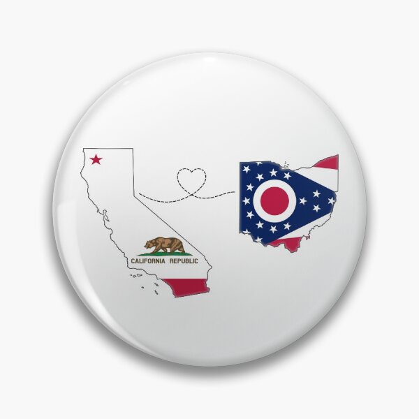 Item preview, California - Ohio | Long Distance Love designed and sold by toofardesign.
