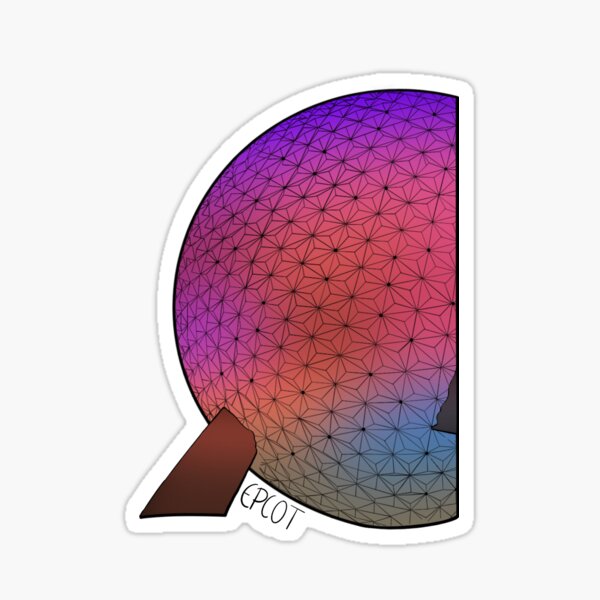 Epcot Sticker