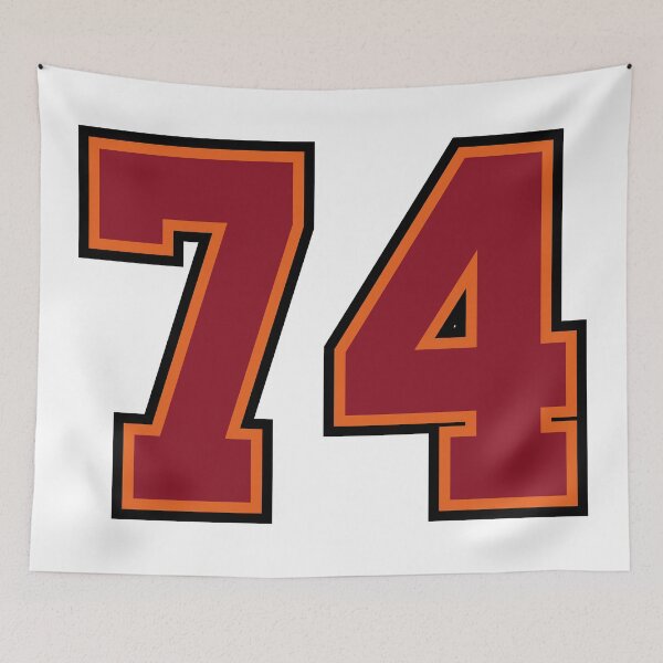 Item preview, Number 74 Sports Tampa Seventy-Four Jersey designed and sold by HelloFromAja.