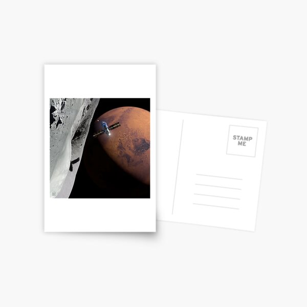 Mission to Phobos Postcard