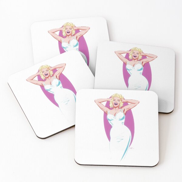 Item preview, Jayne Mansfield - An illustration by Paul Cemmick designed and sold by TIGERDAVER.