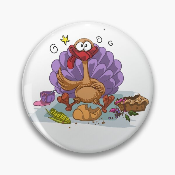 Item preview, Crazy thanksgiving turkey designed and sold by Oblivyum.