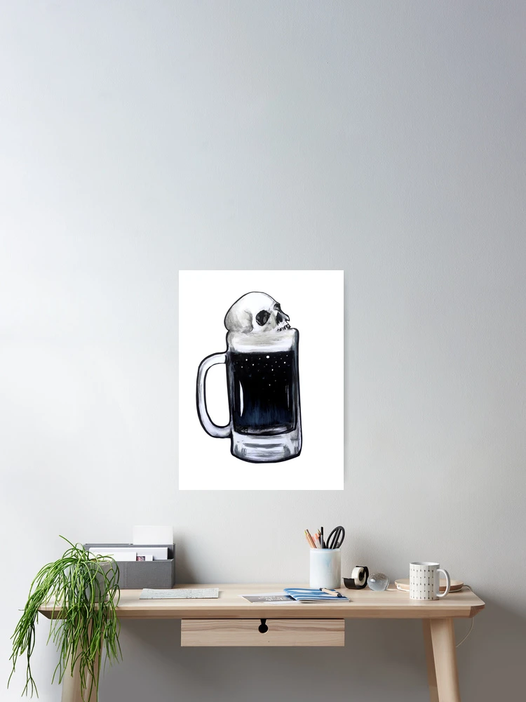 Thumbnail 2 of 3, Poster, Chug // Unplug designed and sold by Zombie Rust.