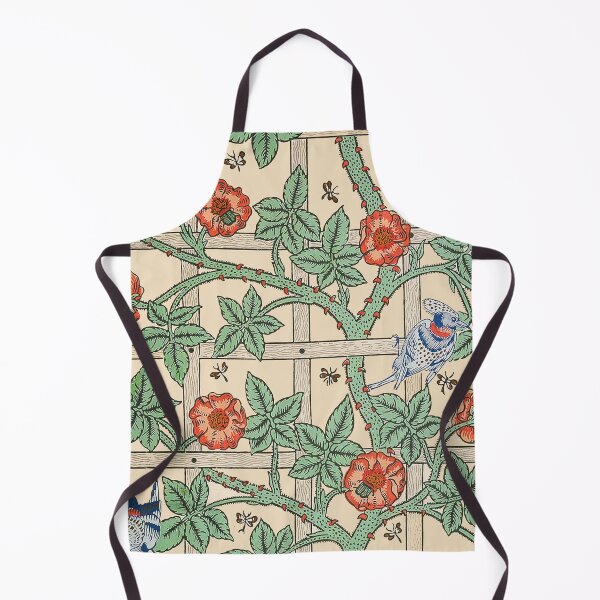 Item preview, WILD ROSES TRELLIS AND BIRDS Art Nouveau Floral designed and sold by BulganLumini.