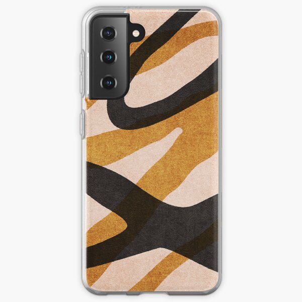 ABSTRACT ALPHABET / Script Q Samsung Galaxy Soft Case