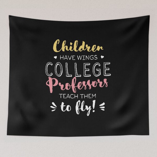 Item preview, College Professor Gifts - Beautiful Wings Quote designed and sold by betternotes.
