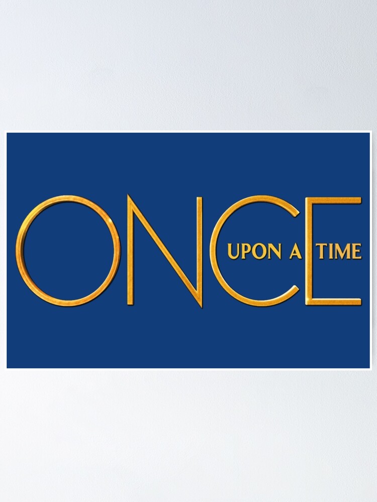 Alternate view of Once Upon A Time - logo Poster