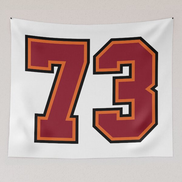 Item preview, Number 73 Sports Tampa Seventy-Three Jersey designed and sold by HelloFromAja.