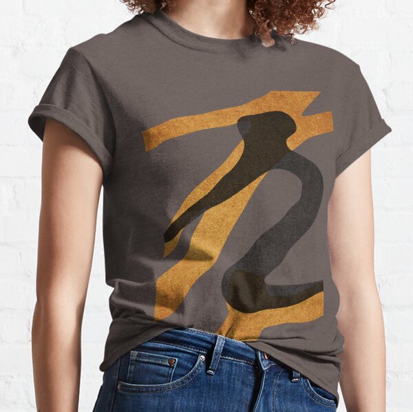 ABSTRACT ALPHABET / Script R Classic T-Shirt