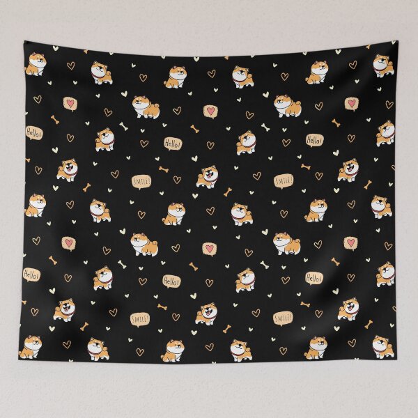 Item preview, Shibes Quarantine Funny designed and sold by graphicmeyou.