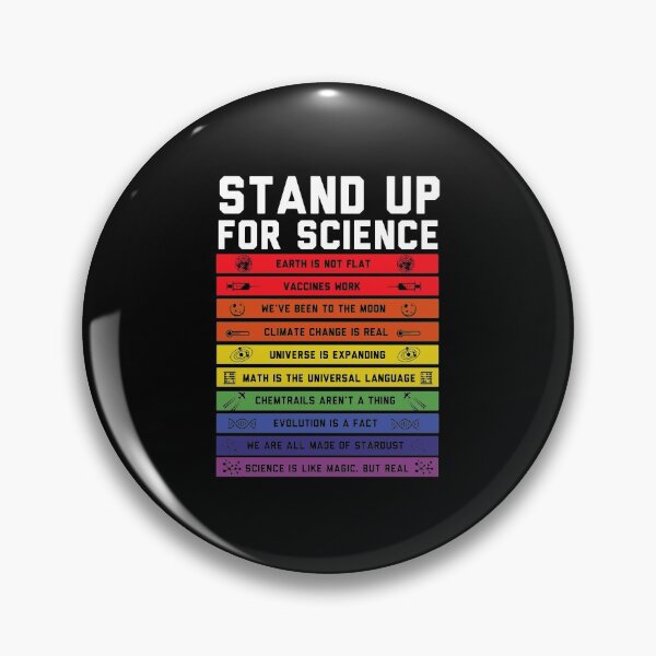 Item preview, Stand Up For Science Flat Earth Conspiracy Theory designed and sold by Pubi.
