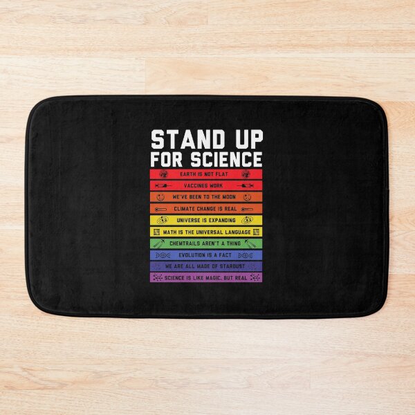 Item preview, Stand Up For Science Flat Earth Conspiracy Theory designed and sold by Pubi.