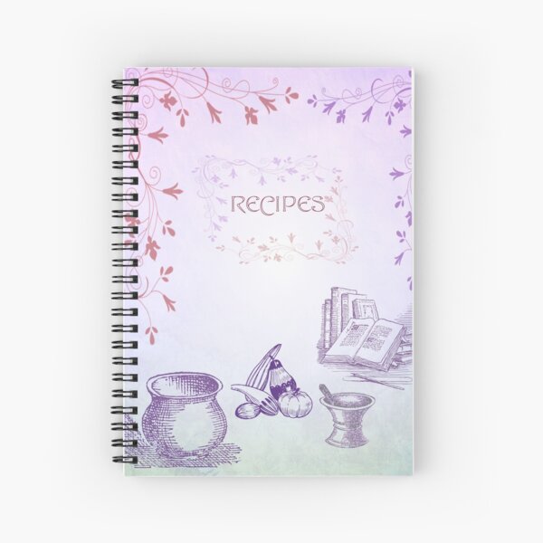 Recipe Book Spiral Notebook
