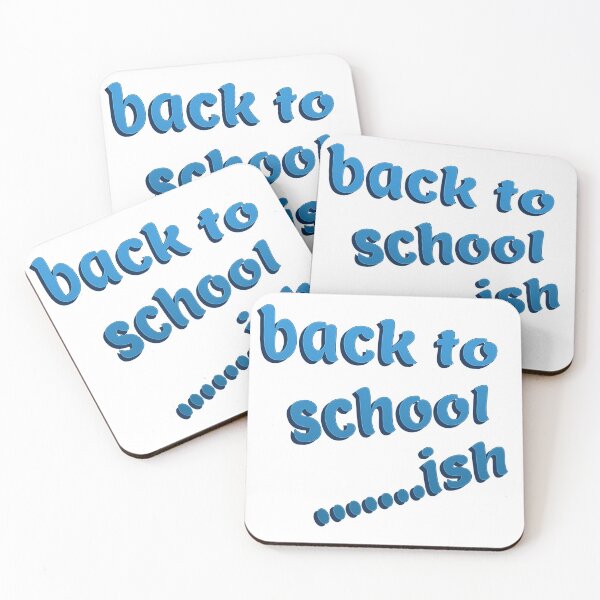 Item preview, Back to School ish - Blue designed and sold by NoMatterLab.