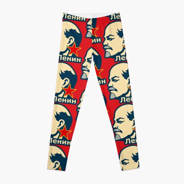 Vladimir Lenin Leggings Redbubble - lenin portrait roblox
