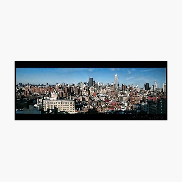 Manhattan Panorama 2003 Photographic Print