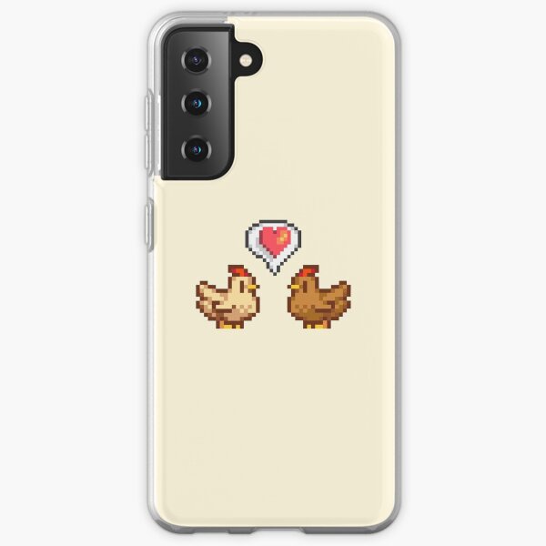 Stardew Valley Chicken Love Funda blanda para Samsung Galaxy