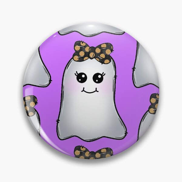 Item preview, Halloween ghost with bow designed and sold by Susan Turpin.