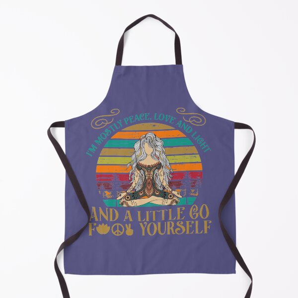 Item preview, I'm Mostly Peace Love and Light designed and sold by LeKrome.