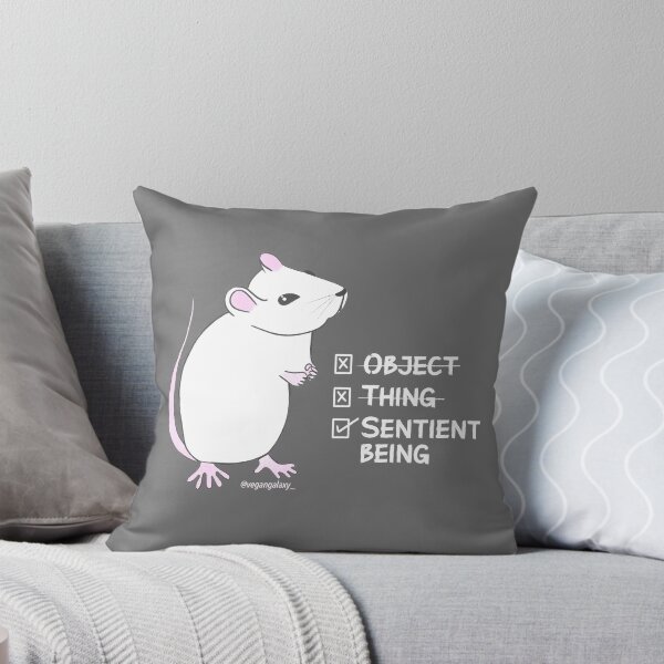 Item preview, Animals are sentient beings not things designed and sold by vegansfacts.