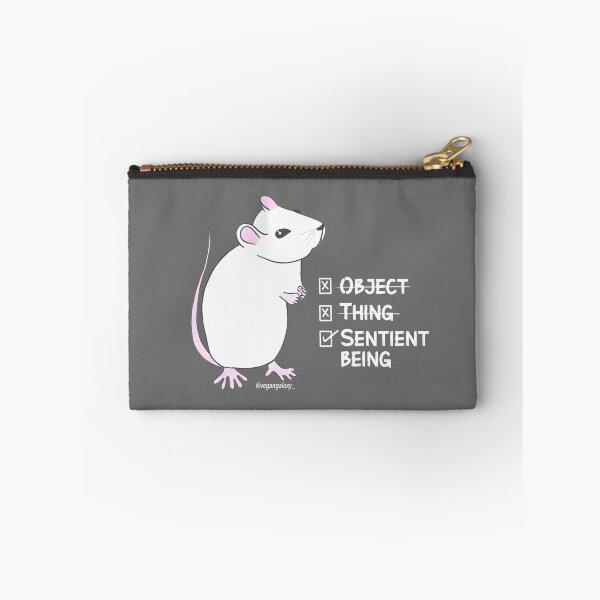 Item preview, Animals are sentient beings not things designed and sold by vegansfacts.
