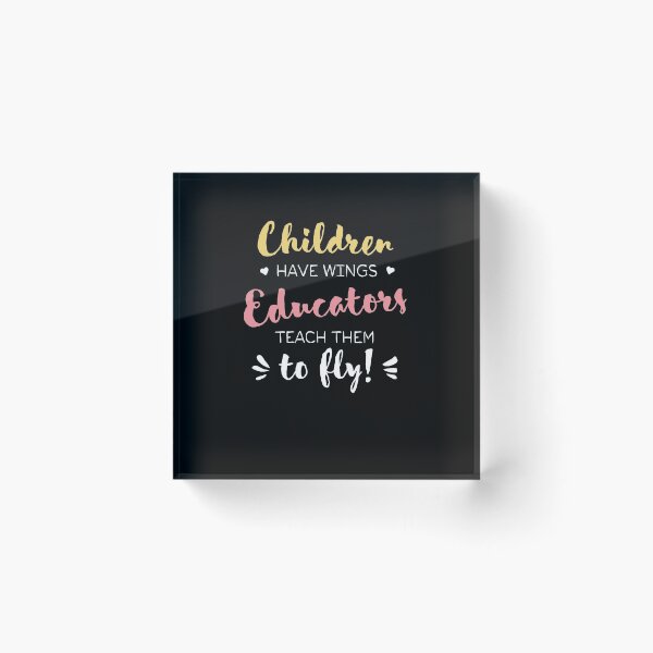 Item preview, Educator Gifts - Beautiful Wings Quote designed and sold by betternotes.