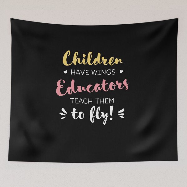 Item preview, Educator Gifts - Beautiful Wings Quote designed and sold by betternotes.