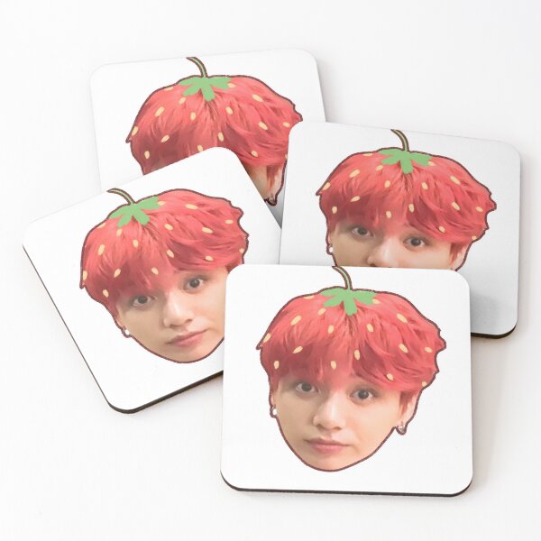 Item preview, [ BTS ] Jungkook Strawberry Hair ! ♡ designed and sold by BEARS4TAE.