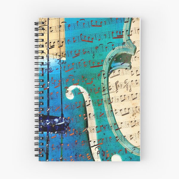 Item preview, Violin musical note background effect designed and sold by Grégory DUBUS.