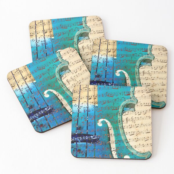 Item preview, Violin musical note background effect designed and sold by Grégory DUBUS.