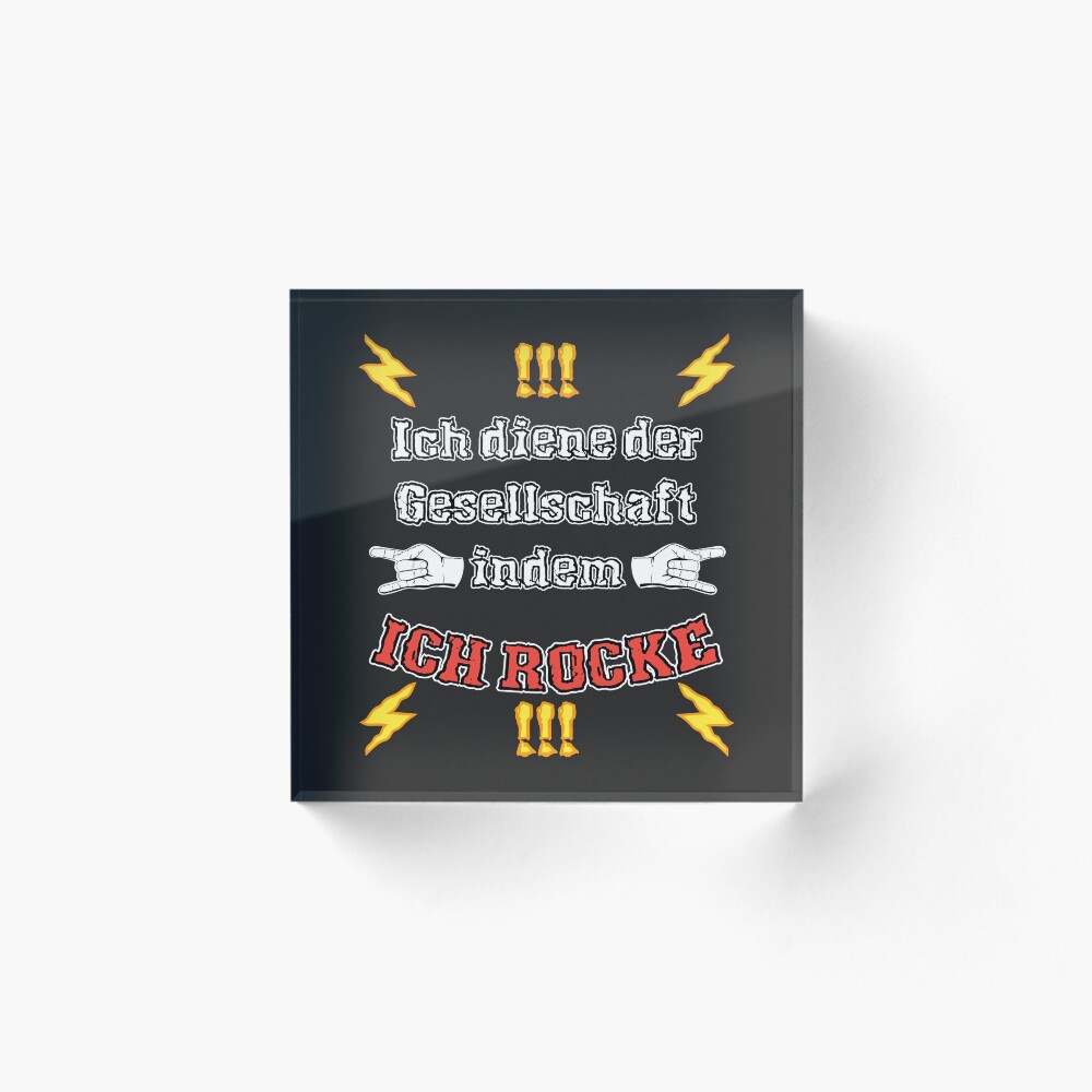 Artikel-Vorschau von Acrylblock, designt und verkauft von Gezwompl.