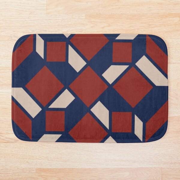 Moroccan pattern Bath Mat