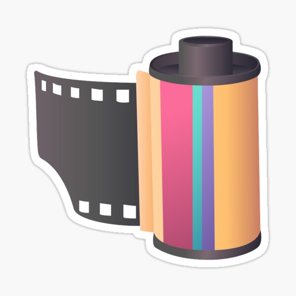 Camera Film Sticker