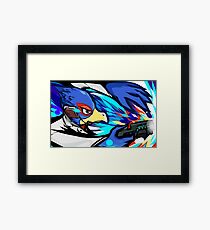 Falco | Blaster Shot Framed Print