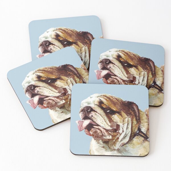 Item preview, realistic English Bulldog  designed and sold by MadebyMarion.