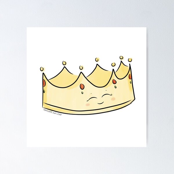 Item preview, Happy Gold Crown designed and sold by PancakeAndLoaf.