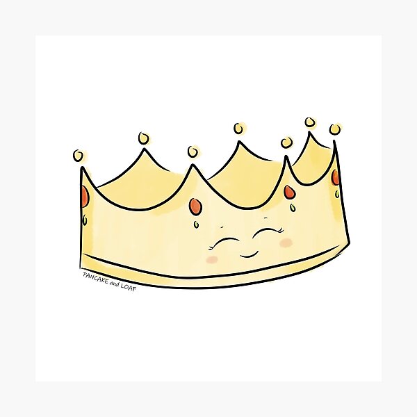 Item preview, Happy Gold Crown designed and sold by PancakeAndLoaf.