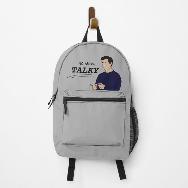 Item preview, No More Talky - Jake B99 (Grey Background) designed and sold by Shoomoodle.