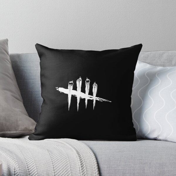 Dead By Daylight Logo Vector Throw Pillow